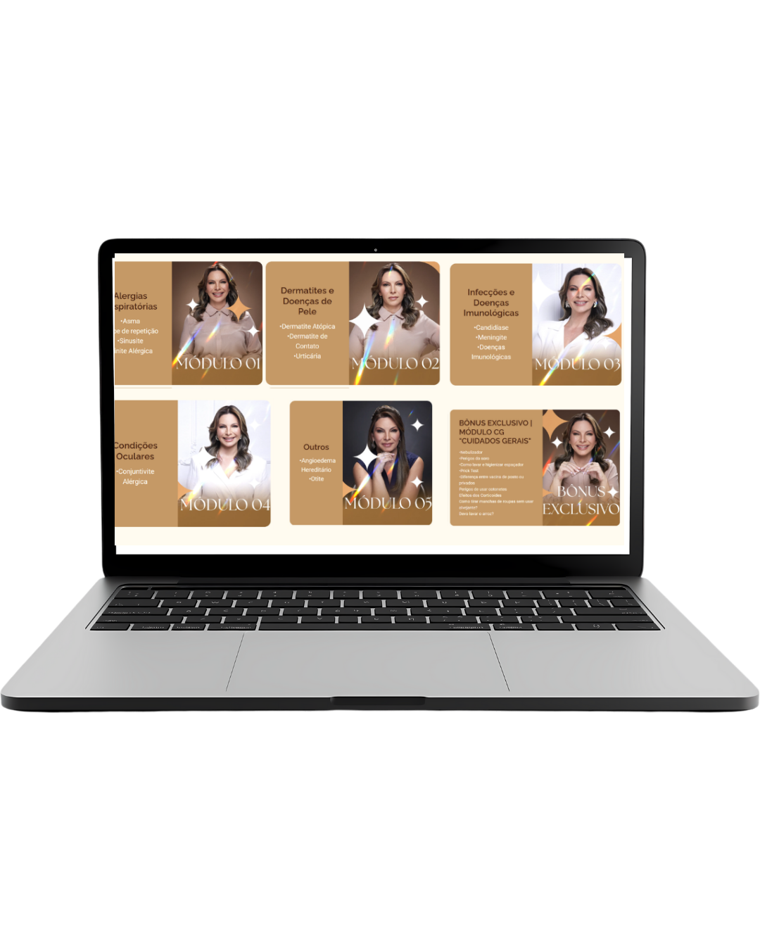 Exemplo do conteúdo em vídeo